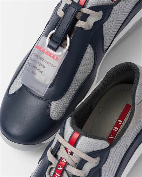 prada americas cup sneakers on feet|prada america's cup original sneakers.